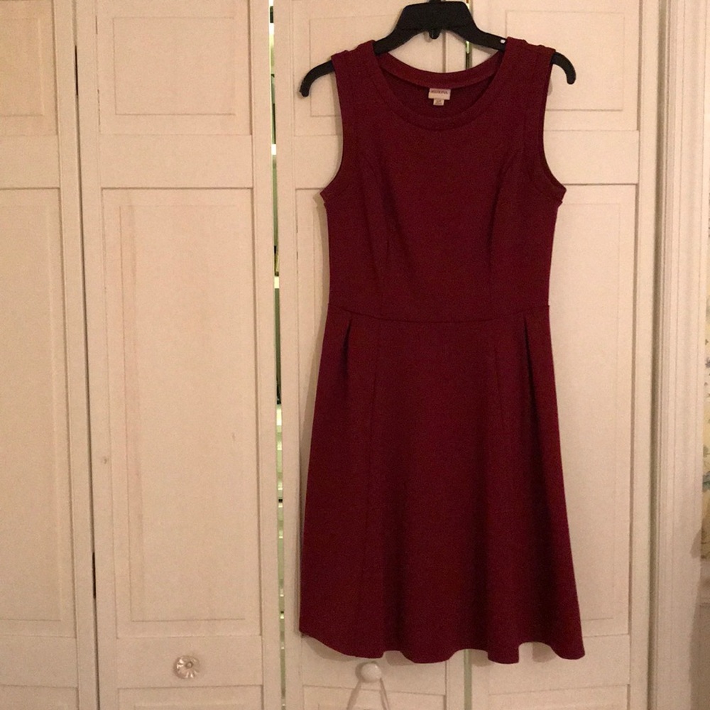 Maroon Dress